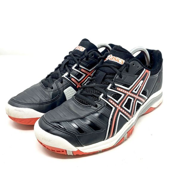 asics leather tennis shoes
